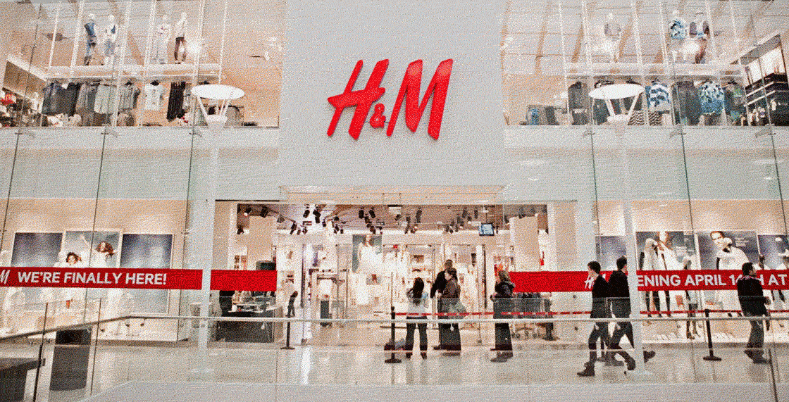 Carefree shopping at H&M