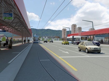 Hardbrücke tram stop