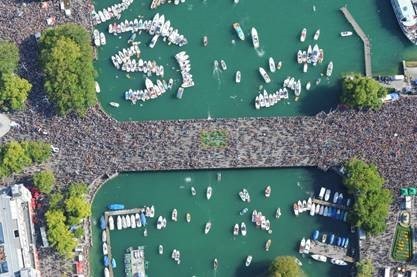 Crowd management Zurich